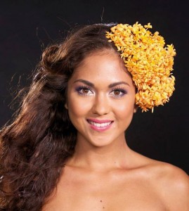 Herehia, candidate 9 © Comite Miss Tahiti