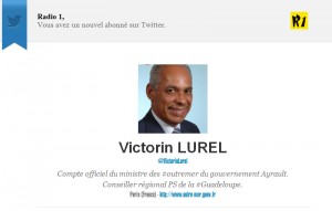 Abonné twitter - Victorin Lurel © DR