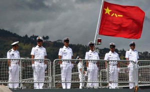 Deux navires de guerre chinois en escale à Papeete © DR