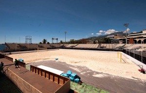 Beach Soccer: le stade sera prêt ! © Cédric VALAX