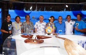 La coupe du monde se joue aussi sur le lagon © Manuel Queimadelos