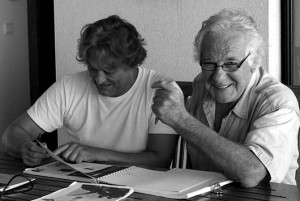 Jean-Christophe Shigetomi et Jean-Louis Saquet ©DR