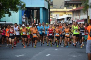 Il y avait "foule" à la 1ère édition de l'ATN Urban Run ! ©Nessa Vernaudon