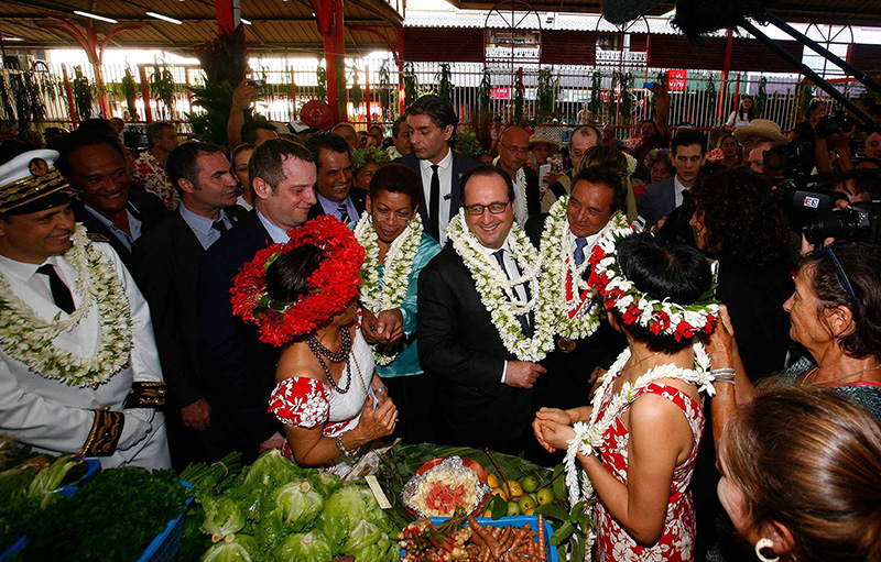 Hollande marché papeete