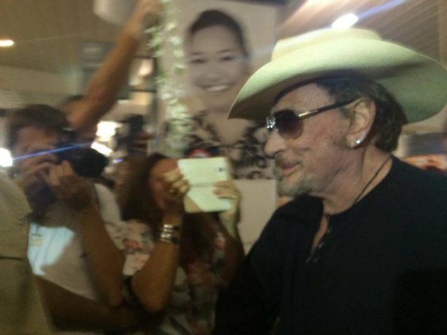 Johnny Hallyday Tahiti