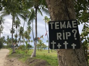 Plage Temae Moorea