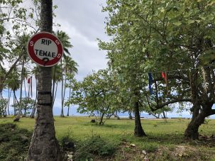 Plage Temae Moorea