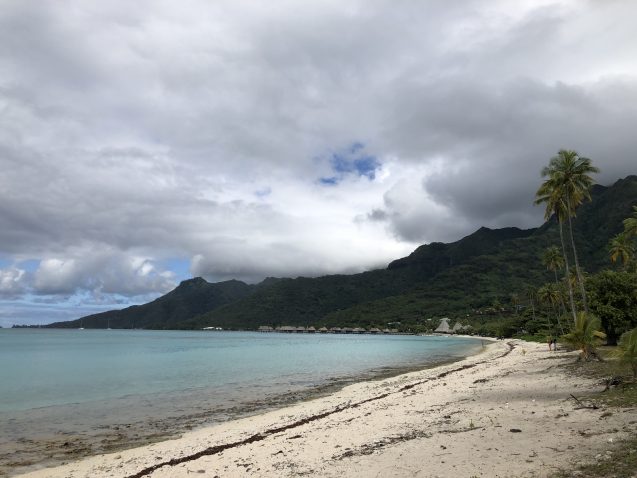 Plage Temae Moorea