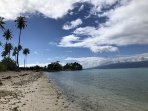 Plage Temae Moorea