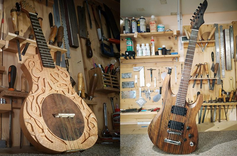 Luthier guitare ukulélé stage lutherie