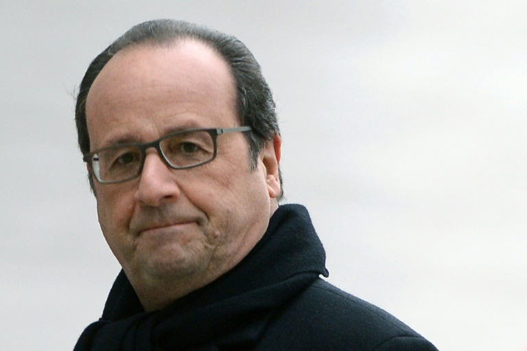 Le président François Hollande arrive à Venise pour un sommet Italie-France, le 8 mars 2016. © AFP