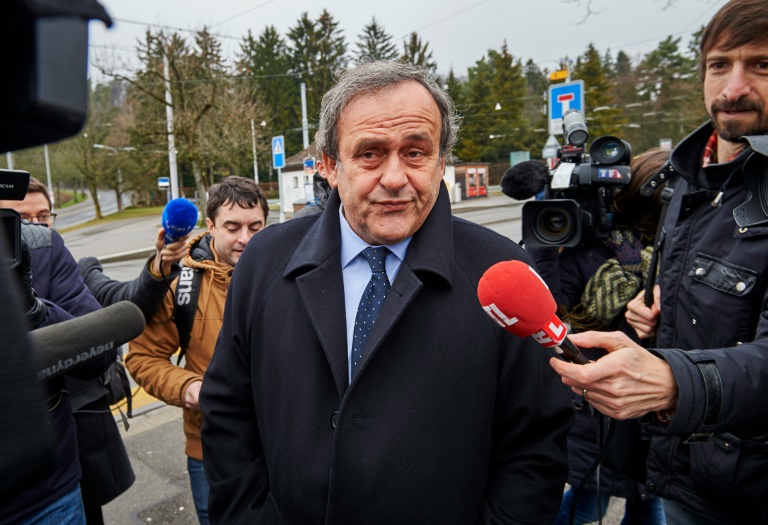 Michel Platini, le 15 février 2016 à Zurich 
. © AFP